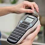 Dymo LabelManager 160 Label Maker | Handheld Label Printer with QWERTY Keyboard | Includes Black & White D1 Label Tape (12mm) | for Home & Office