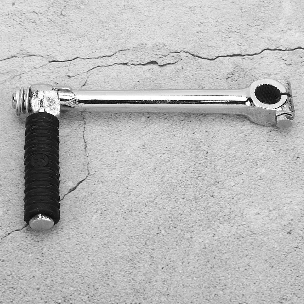 for 16mm straight kickstarter lever Kick Start Lever, Motorcycle Kick Starter ATV Start Lever Pedal Crank Right Side Replacement Parts Fit for PW80/PY80/PEEWEE