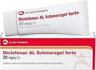 Diclofenac AL Schmerzgel forte 20 mg/g, 180 g, extra stark, ALIUD PHARMA