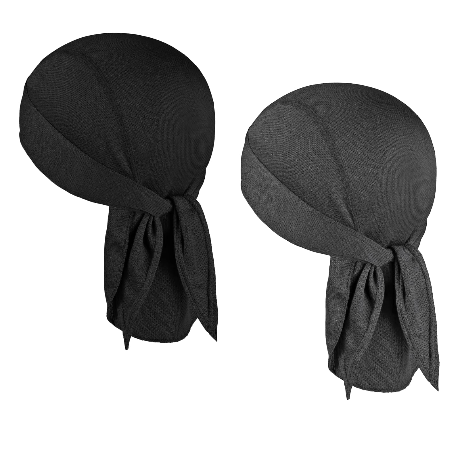 2 Stück Sport Bandana Cap, Schnell-trocknend Kopftuch Hat Herren, Atmungsaktive Sommer Kopftücher, Sportkappen im Freien für Joggen Laufen Wandern Berggehen Radfahren Klettern