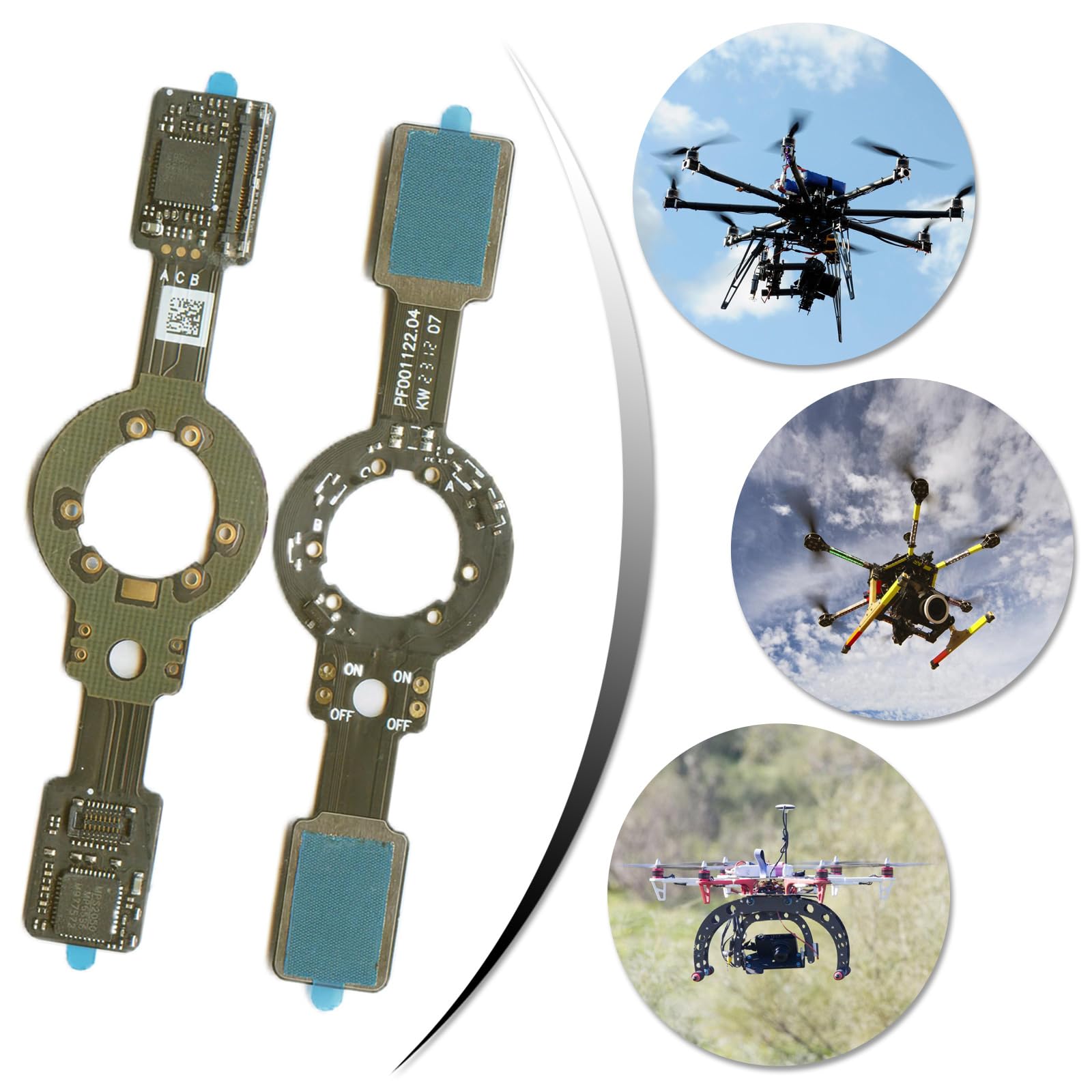 PTZ Câble plat flexible sans moteurs pour caméra UAV 3 Pièce de rechange