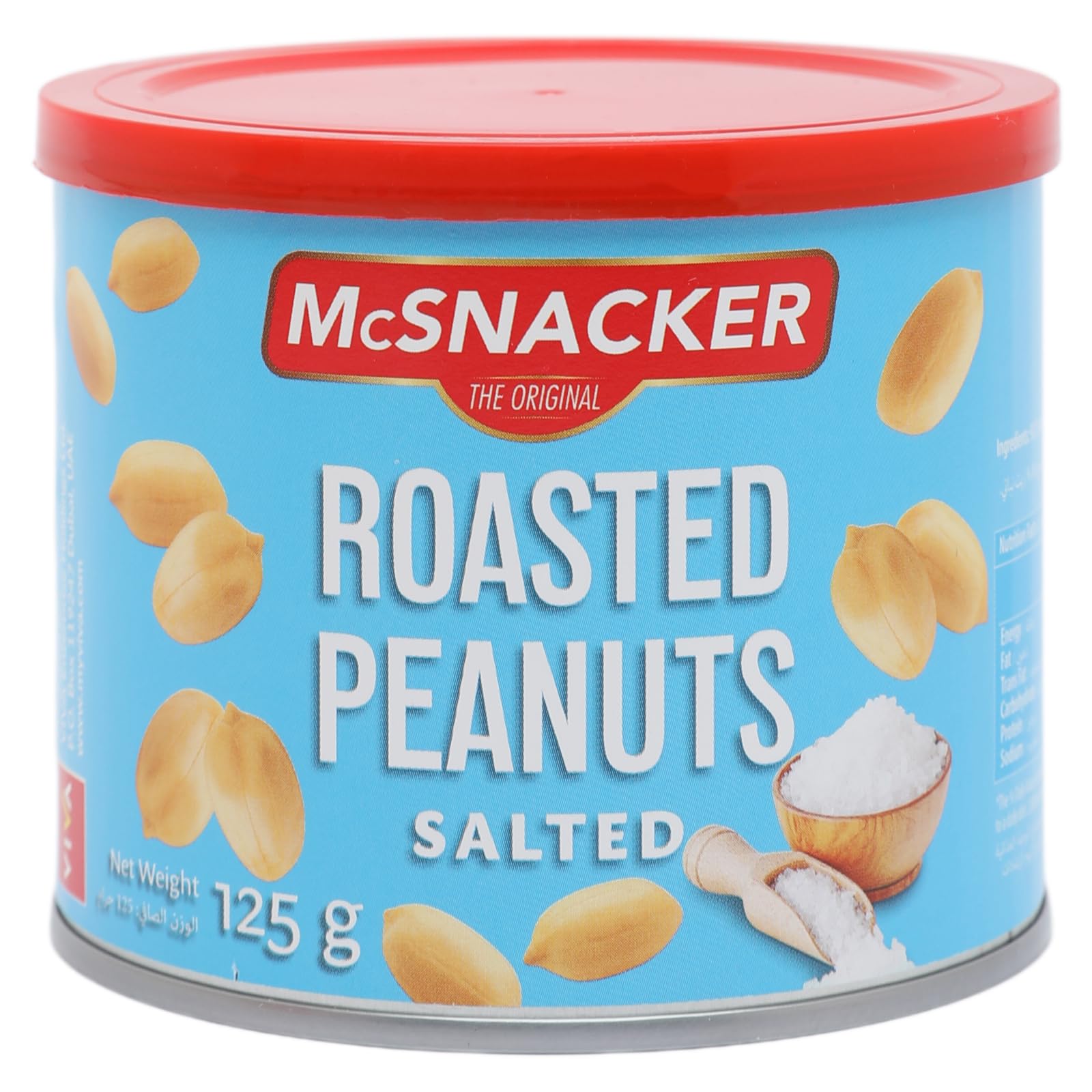 McSnacker Roasted Salted Peanuts 125 g
