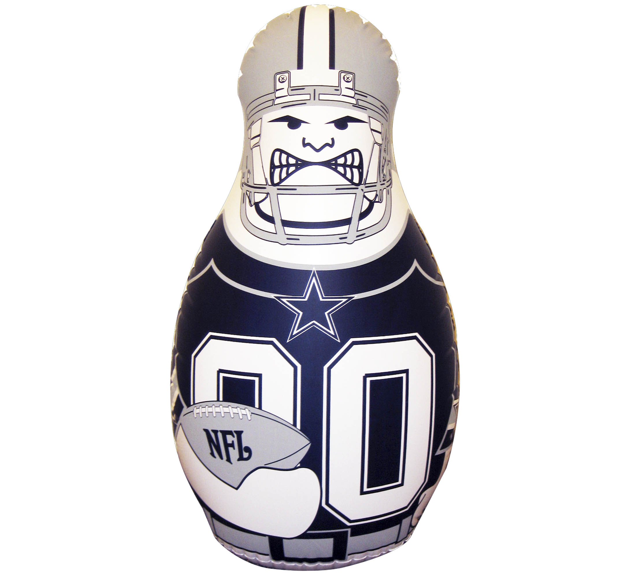 NFL Dallas Cowboys 40-Inch Inflatable Tackle Buddy Sporting Goods