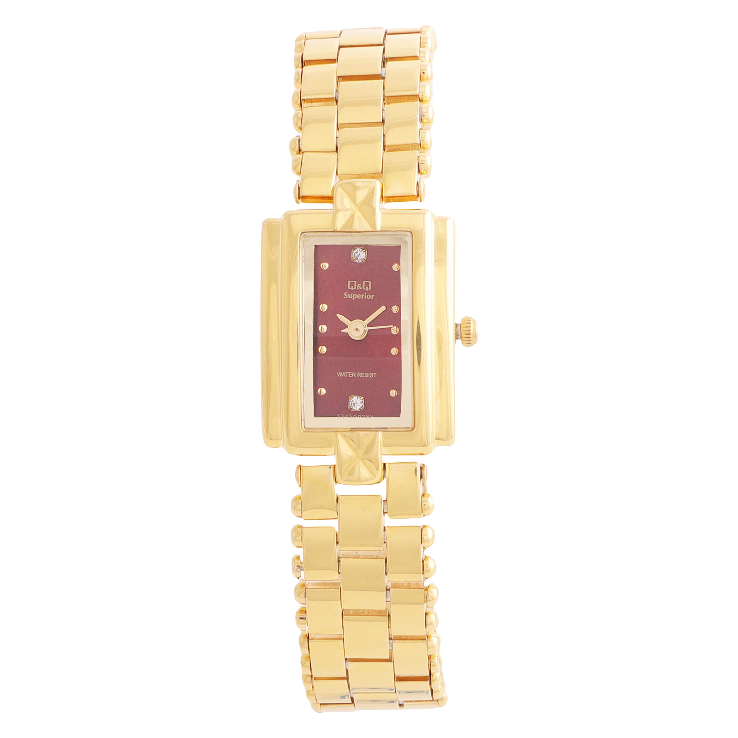 Q&Q Analog Red Dial Womens Watch-S345-002NY (B085TNJFG7) Amazon Price History, Amazon Price Tracker
