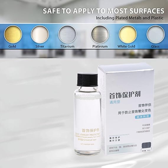 Jewelry Coating Clear Protective Agent for Invisible Protective Layer to Solve Jewelry Oxidation