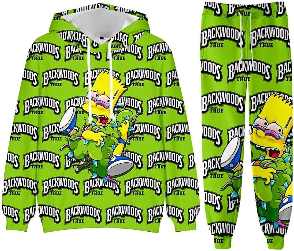 Backwoods Hoodie and Sweatpants Set - Fashionable Singapore | Ubuy