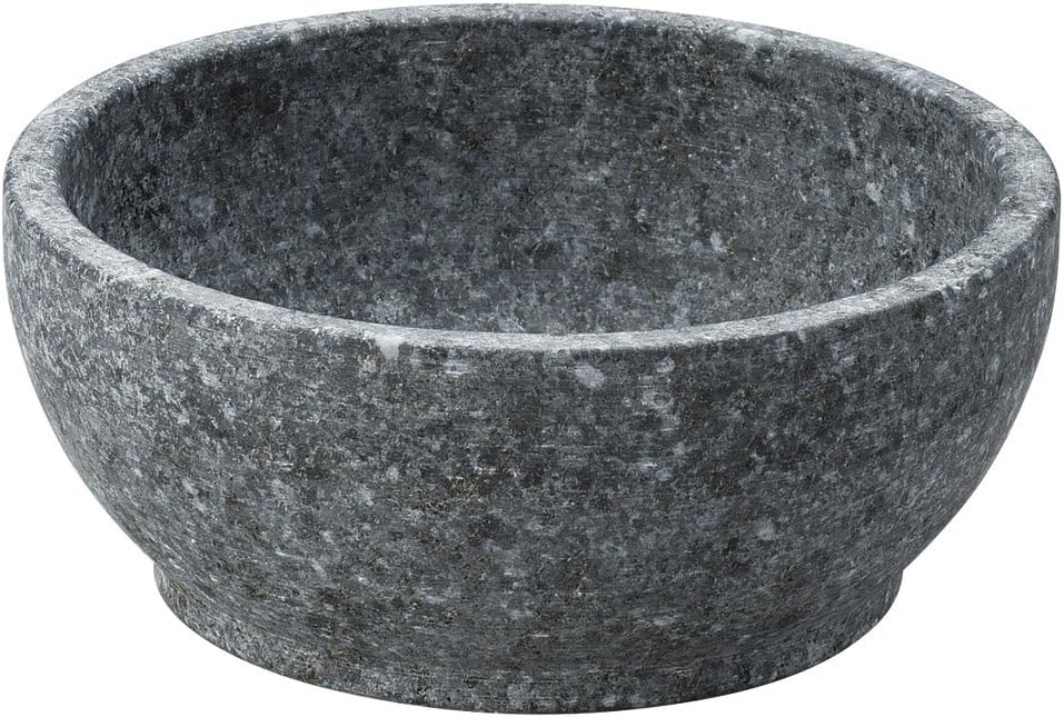 19cm石焼ビビンバ鍋 19 X 8cm 1911g 直火ok 輸入 料亭 旅館