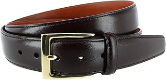 Trafalgar Cortina Leather Belt - 1 3/16 inch wide 30mm