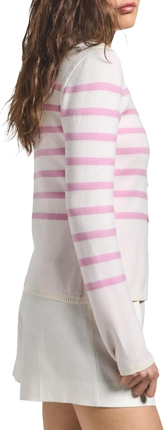 Derek Lam 10 Crosby Women's Mariana Reversable Button Up Sweater