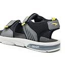 Asian Mens VIRAT-02 Casual Sandals with adjustable velcro closure for easy wear with flexible fitting and trendy and stylish looks with unique sole design | ideal for everyday use for mens as well as boys ( LGRYMUSTRD) -UK 7 gallery image