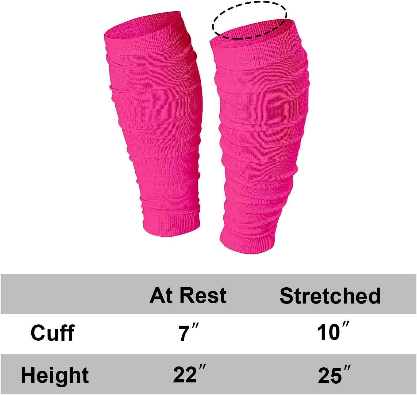 Pink Football Scrunch Leg Sleeves for Men Women,Calf Leg Compression Sleeve for Kids/Adults Boys Youth Athletes Running.Elastic Soccer Basketball Leg Sleeves.Football Accessories.