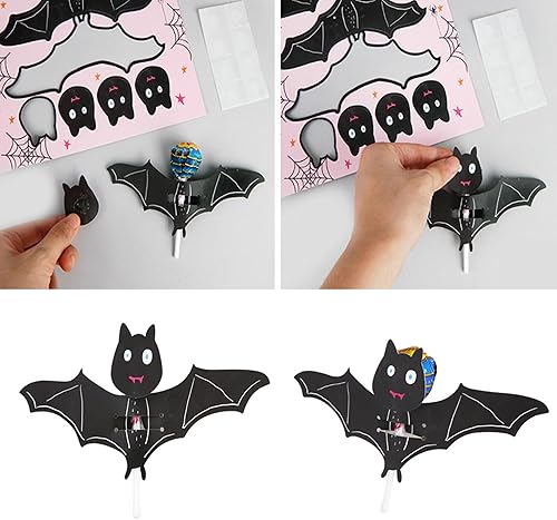 Miniatura 5 de 143 cajas de galletas de libros de bricolaje de Halloween con ventana, cajas de panadería, caja de regalo, caja de papel, caja de dulces, cajas de