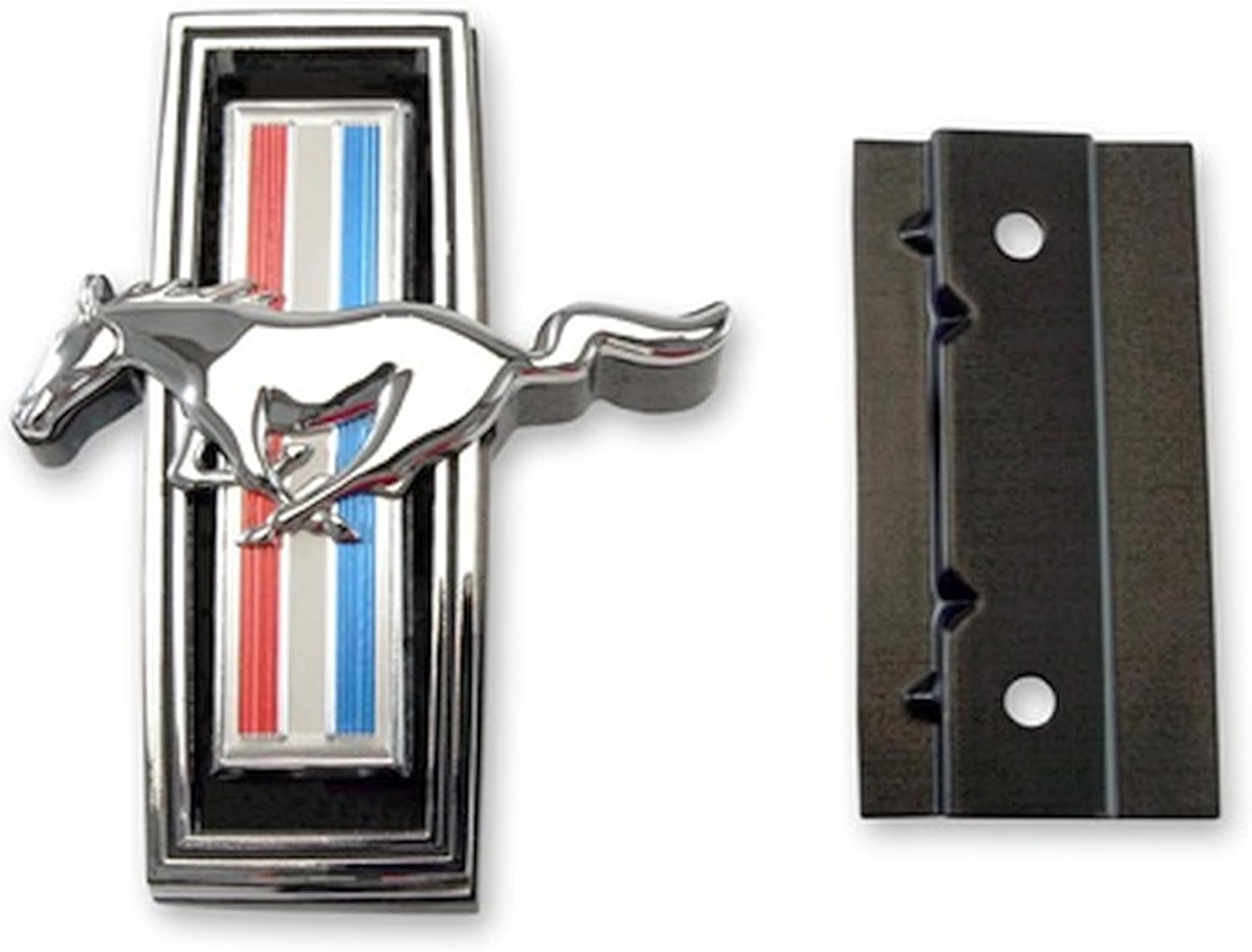 Scott Drake C9ZZ-8213-AR Horse Emblem with Mounting Kit