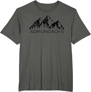 Adirondacks New York Mountain Souvenir Gift T-Shirt