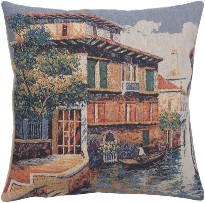 C Charlotte Home Furnishings Inc Soft Afternoon Decorative Pillow Cushion Cover - 16 in. x 16 in. Cotton/Viscose/Polyester by Alessia Cara