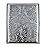 Retro Cigarette Case Victorian Style Metal Holder for Regular, King and 100\'s Size Credit Card Holder, Large with Leafe Pattern (Lif-L100, Silver)