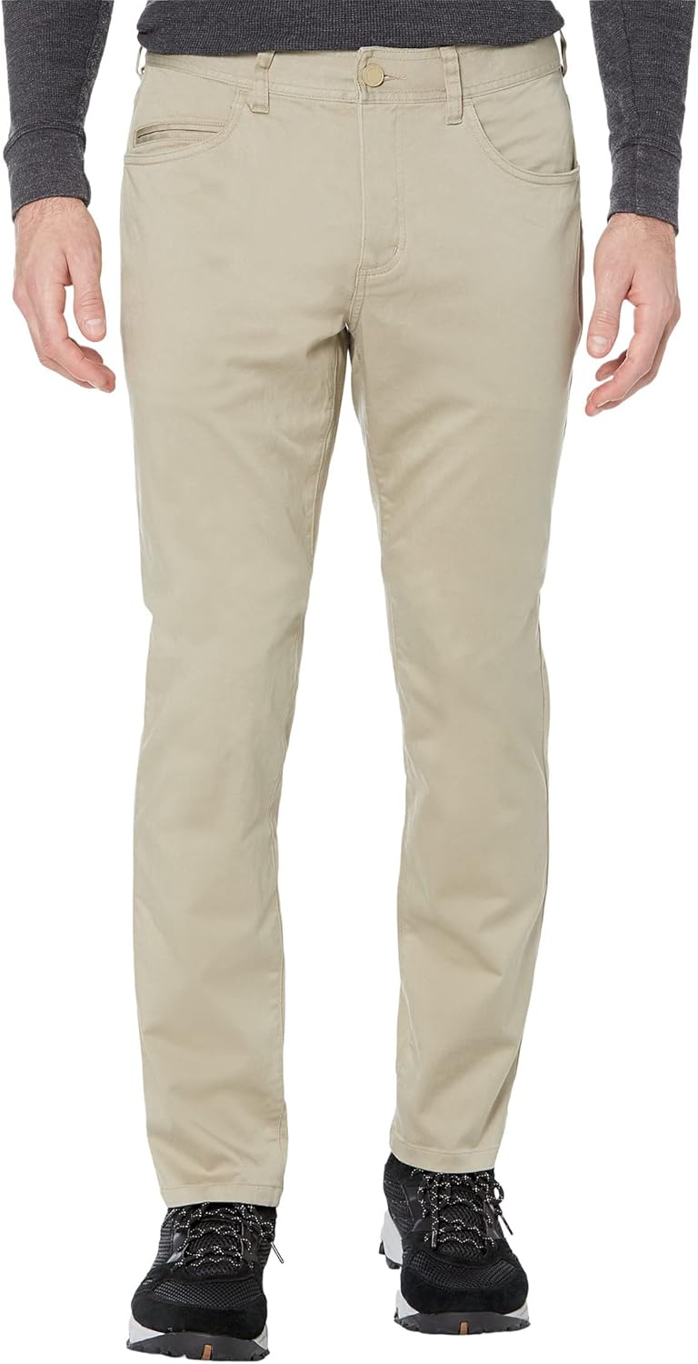 Rhone Men's Everyday Five Pocket Pant, Stretch Twill Fabric, (Khaki, 31W x 33L)
