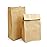 Brown Kraft Paper Bags, Kslong 50pcs Small Paper bags 4 Lb 5.1x3.1x9.4 Lunch Bag Grocery Bread Bag Snack bag Candy Popcorn Treat Bag Party Favor Gift Bag(Brown 4)