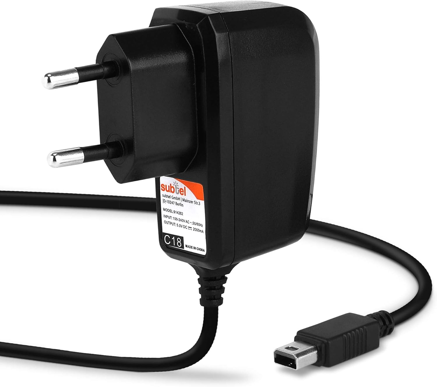 Subtel Ladekabel 1.1m Für Falk Navis - Mini USB Schnelllader 1A