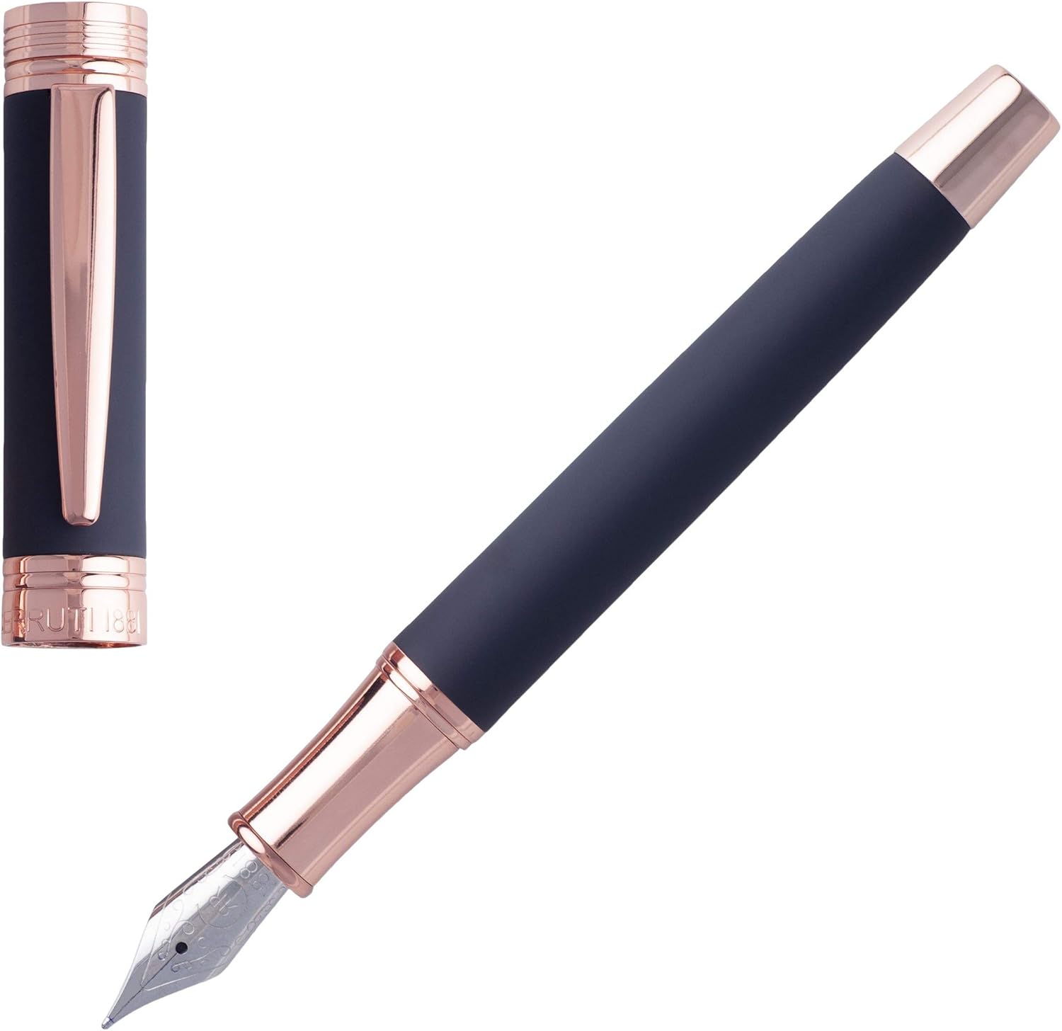 Cerruti 1881 Fountain Pen ZOOM SOFT Navy Blue Soft Oman Ubuy