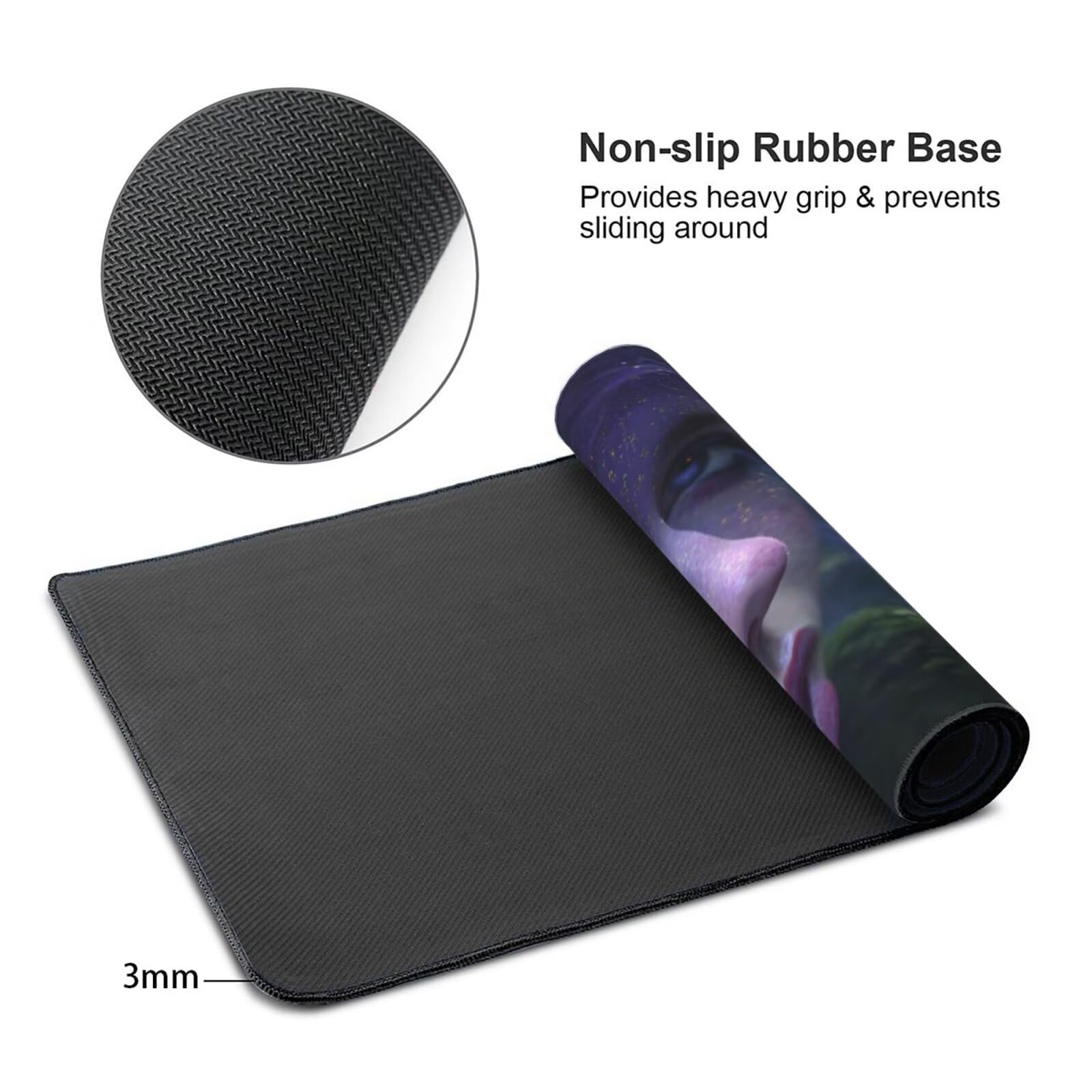 Podkładka pod mysz dla kobiet XXL 1200 x 400 mm, duża podkładka pod mysz biurkową dla graczy Piwonia Pad, z antypoślizgową gumową powierzchnią, Podkładka pod mysz XXL poprawia precyzję i szybkość