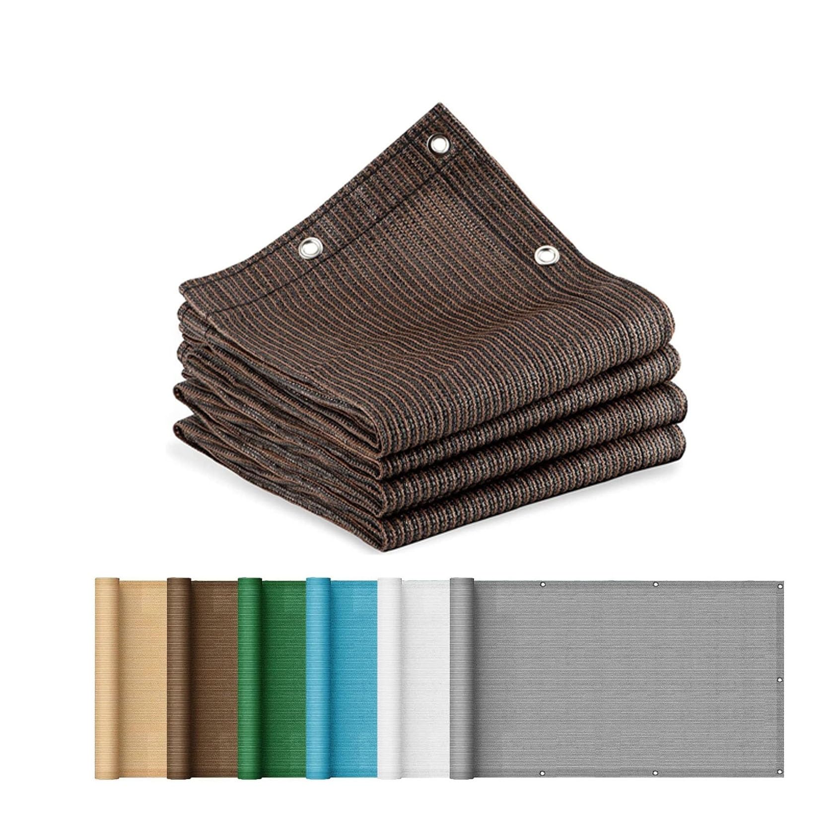 Voile d'ombrage anti UV et indéchirable pour aménager le jardin