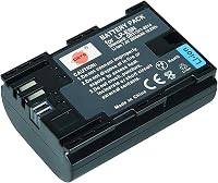 DSTE 2db Li-ion Akkumulátor + Micro USB Töltő Canon EOS R5 R6 5C XC10 XC15 LP-E6N 3