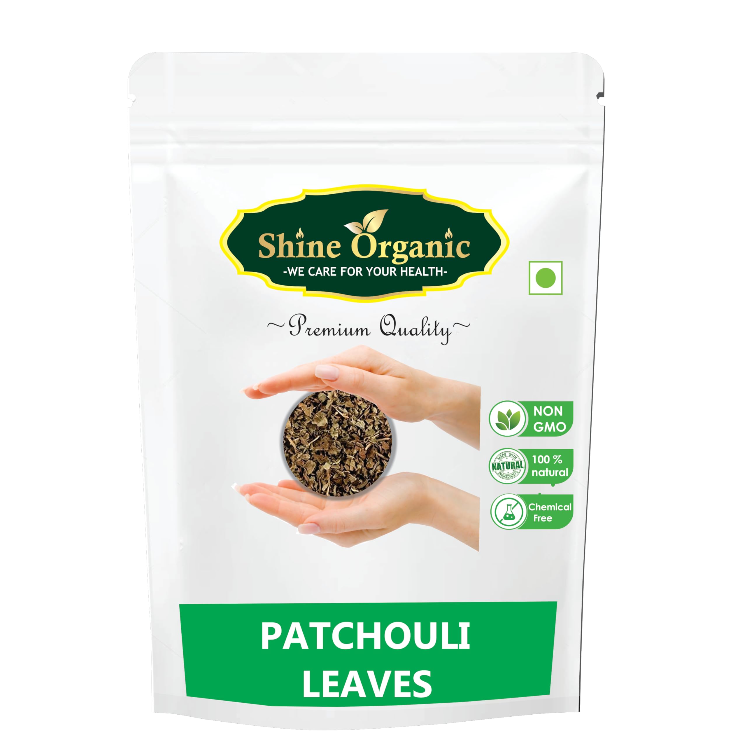 Shine Organic Patchouli leaves Non GMO, Gluten Free and Good For Skin - (100 gm)-image-31