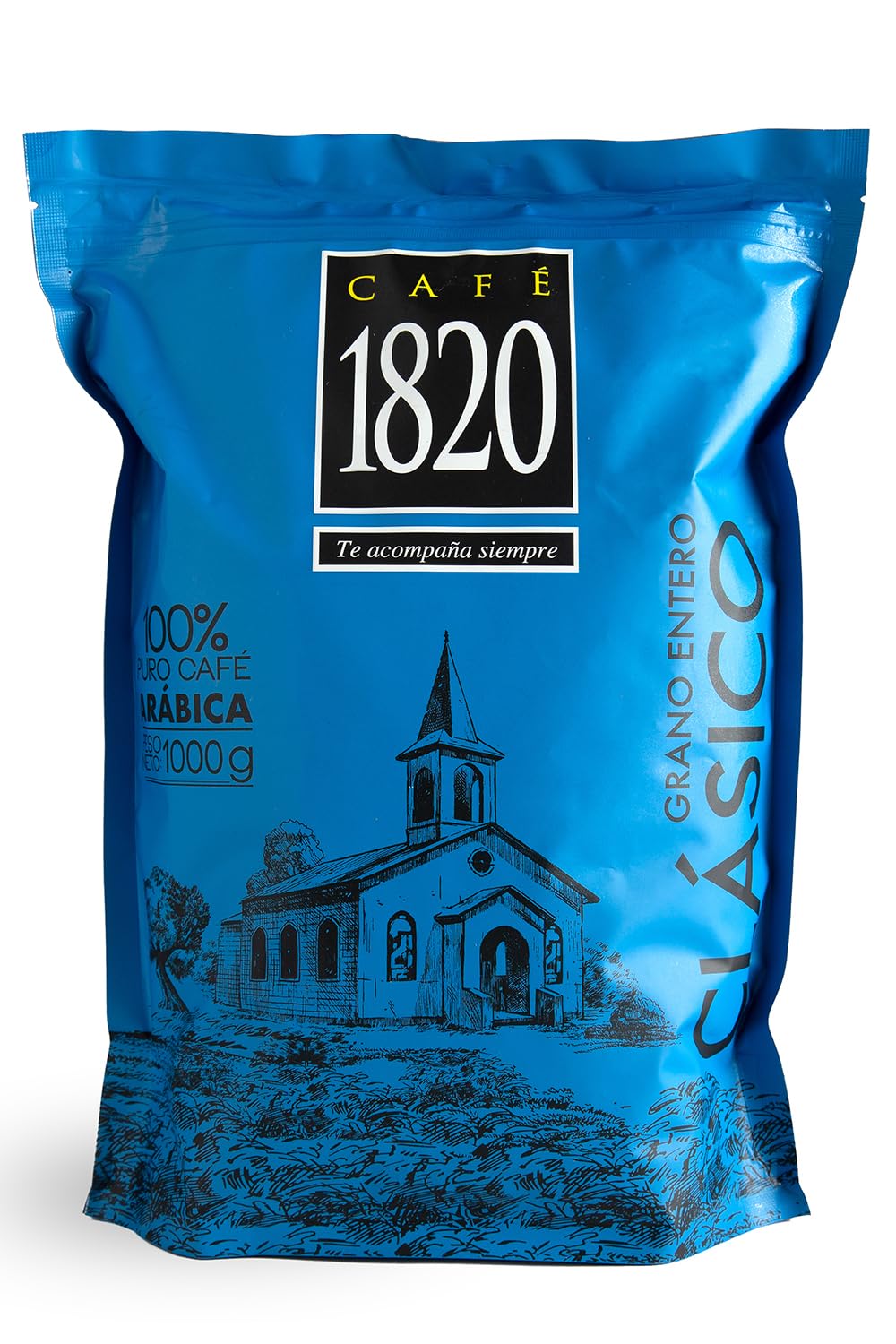 Café 1820 Whole Bean, Premium Costa Rican Whole Bean Coffee, 100% Arabica, Dark Roast Coffee Beans, High Altitude Blend With Aroma & Fruity Notes, 35 oz