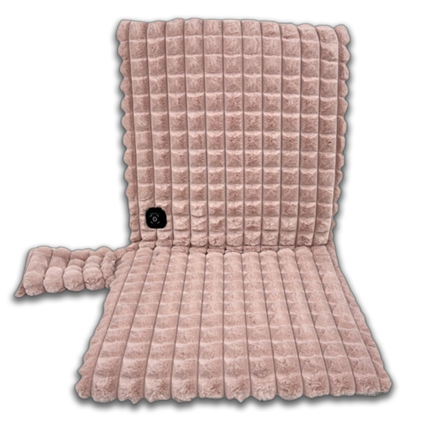 Almohadilla Electrica USB, Esterilla Calor con Bolsillo Lateral, Mantita Electrica, Manta de Calor Ideal para Pescar y Acampar(Pink)