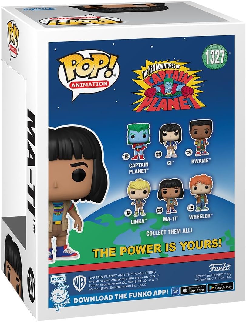 Funko POP! Animation: Captain Planet - Ma-Ti - Captain Planet and The Planeteers - Collectable Vinyl Figure - Gift Idea - Official Merchandise - for Kids & Adults - TV Fans