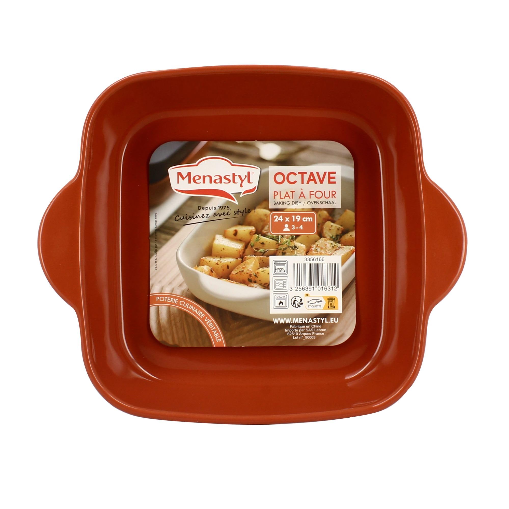 Plat à Four En Grès Beige 22x13,5cm Octave | Maisons Du Monde