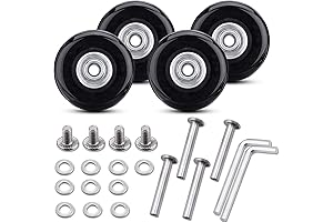 Replacement Luggage Wheels - Durable and Smooth Rolling Luggage Wheels