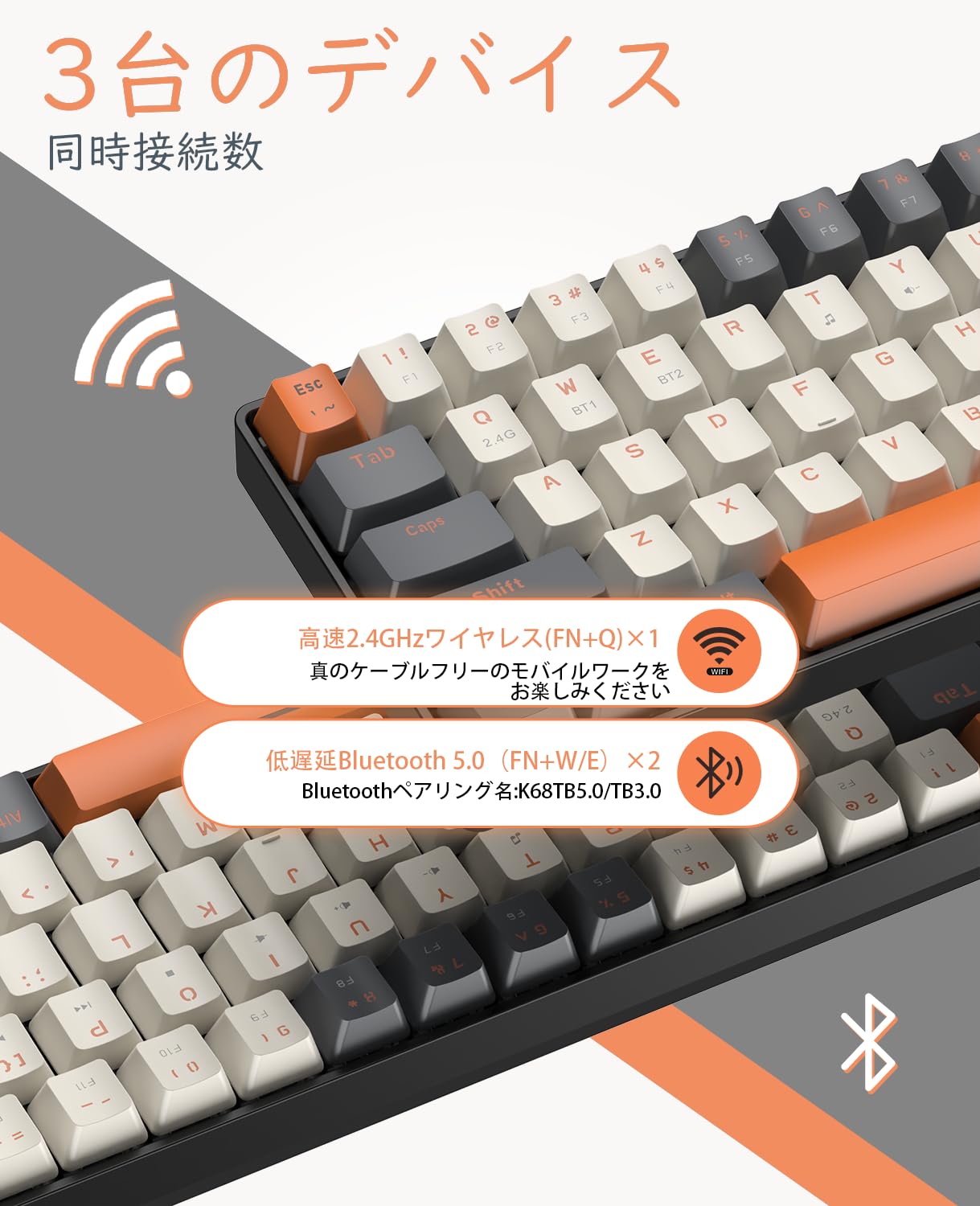 Amazon.co.jp: MAGIC-REFINER x ZIYOU LANG Bluetooth Wireless Gaming