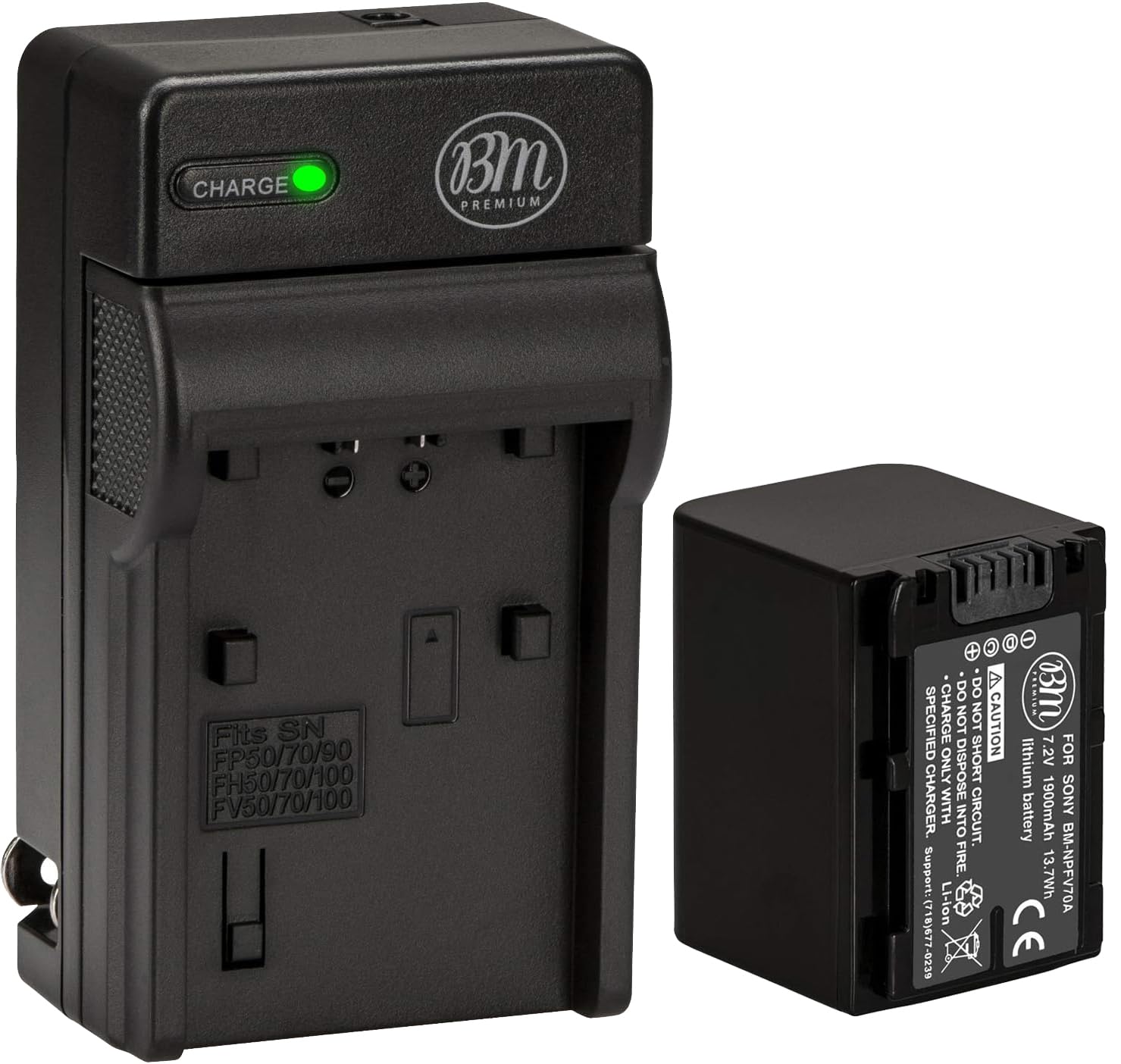 Amazon.com : BM Premium NP-FV70A Battery and Charger for Sony FDR