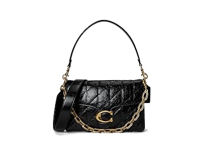 COACH Chain Tabby Shoulder Bag With Quilting Shoulder Women