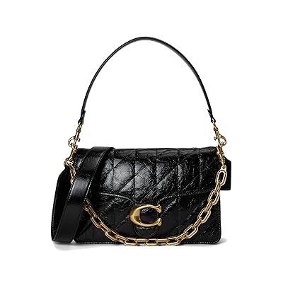 COACH Chain Tabby Shoulder Bag With Quilting Shoulder Women