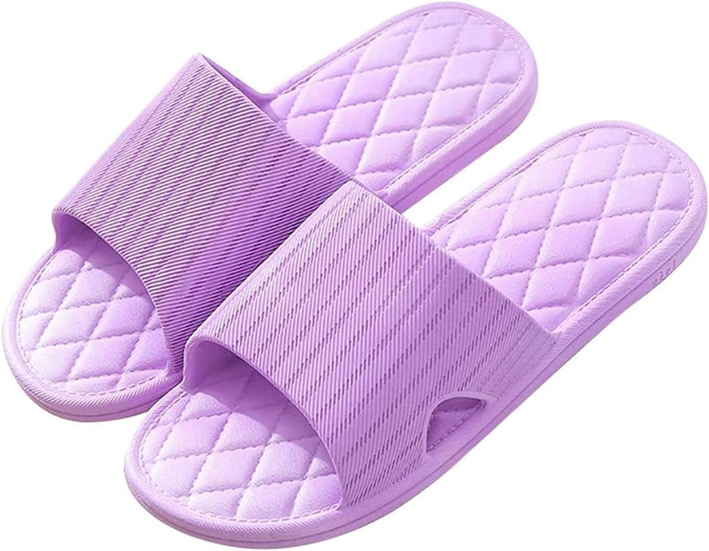 Unisex Bathroom Shower Anti-slip Lightweight Slipper,Sandals Slipper for Women and Men,Indoor Slippers, Bathroom Pool Non-Slip.(Yellow 38/39)