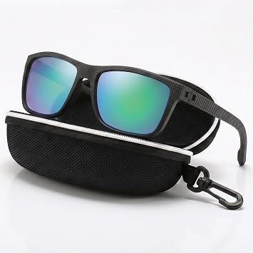 Golf Sunglasses for Men Women, Polarized Sunglasses Golf Accessories | with UV Protection, Stylish Glasses with Carrying Case Gifts for Golfers on Fathers Day Birthday Christmas Valentines Day
