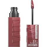Super Stay Vinyl Ink Longwear No-Budge Liquid Lipcolor Makeup, Highly Pigmented Color and Instant Shine, Witty, Mauve Nude Lipstick, 0.14 fl oz, 1 Count