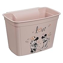 keeeper Contenitore Portaoggetti da Appendere, Minnie, 4 L, Resistente ai Graffi, Ottimo per Pannolini e Cosmetici, Janek, Nordic Pink (Rosa)