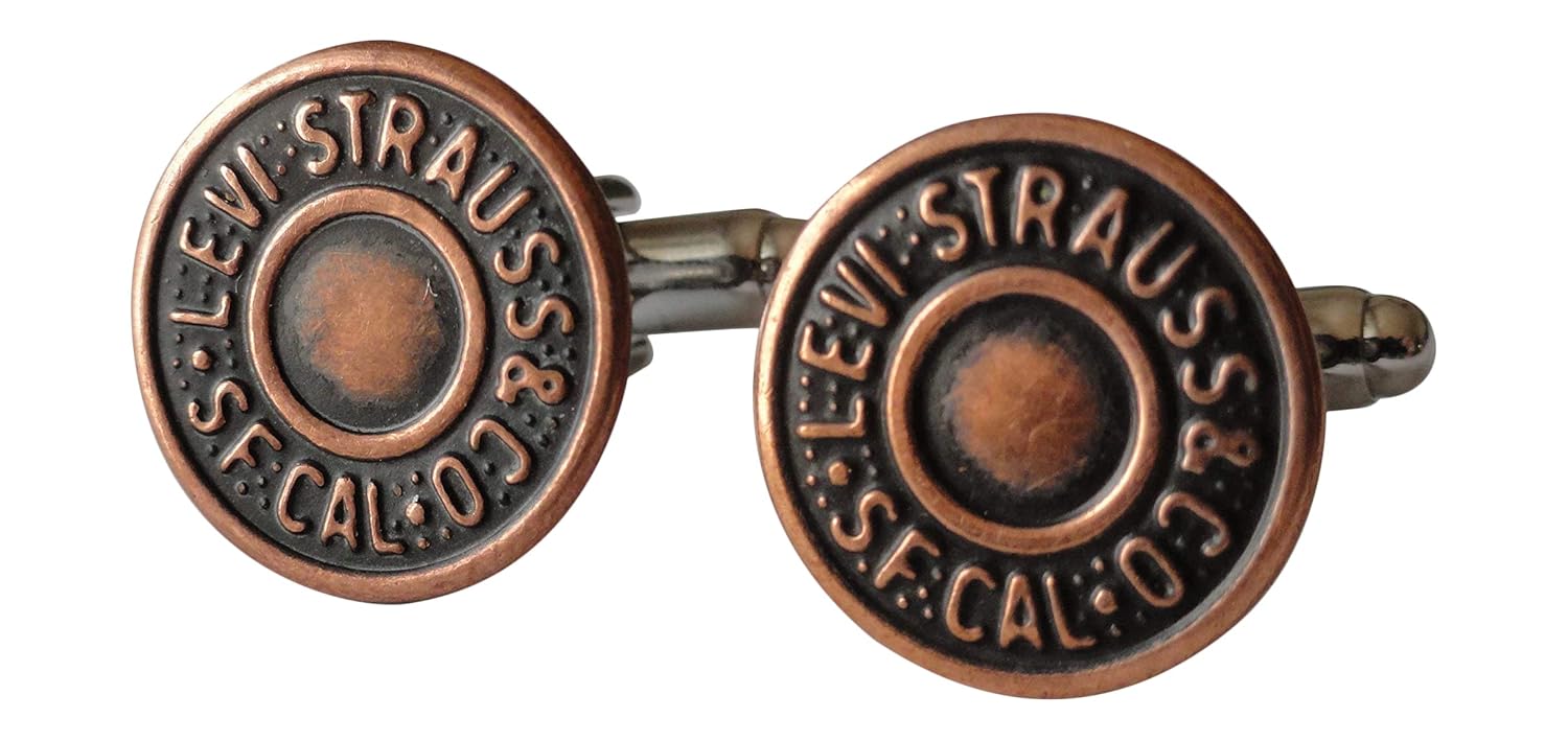 Jeans Rivet Cufflinks Handmade Products