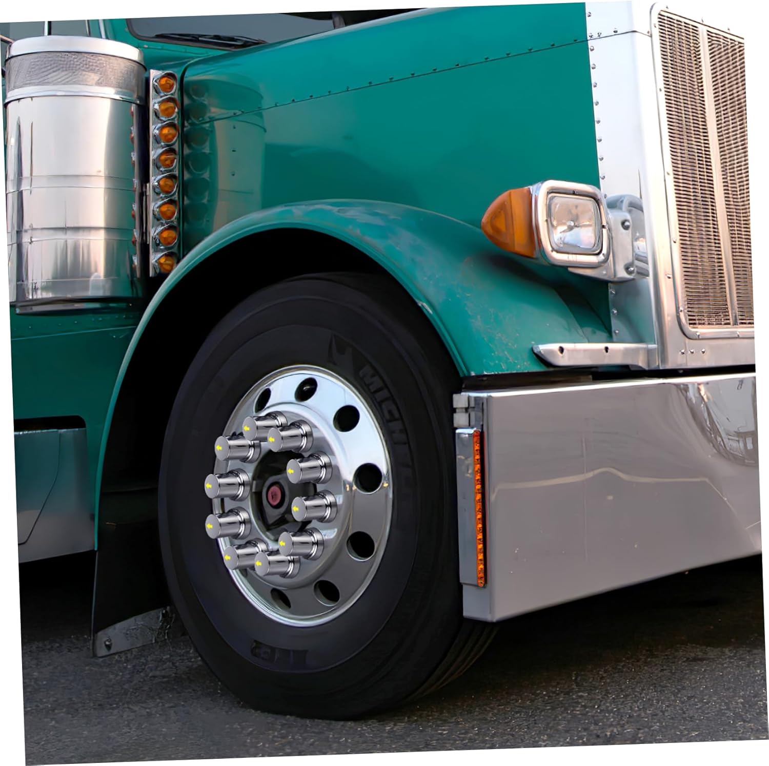 20pcs Car Lug Nut Fitment Tool Wheel Hub Caps for Trucks Protects Against and Damage Stylish Accessory for Automotive Wheels