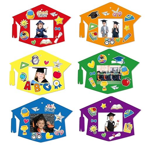 FRIDAY NIGHT 30 Packs Graduation Picture Frame Craft Kits DIY