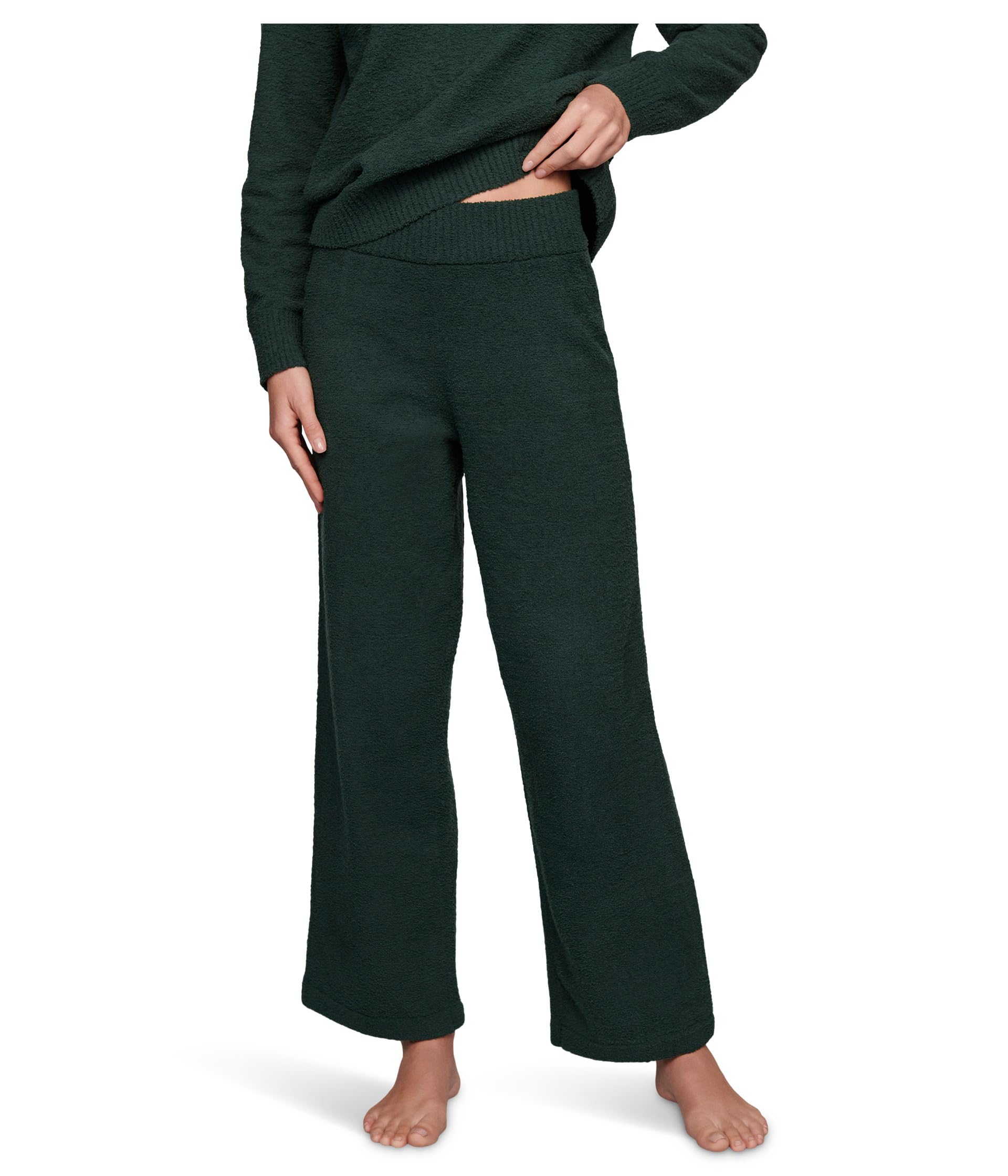 Eberjey Womens Recycled Boucle Relaxed Pants