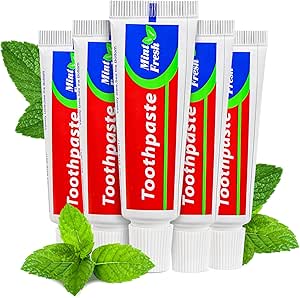 Amazon.com: HOIQIRY 30 Tubes Travel Size Toothpast Bulk,0.88 oz/25 ...