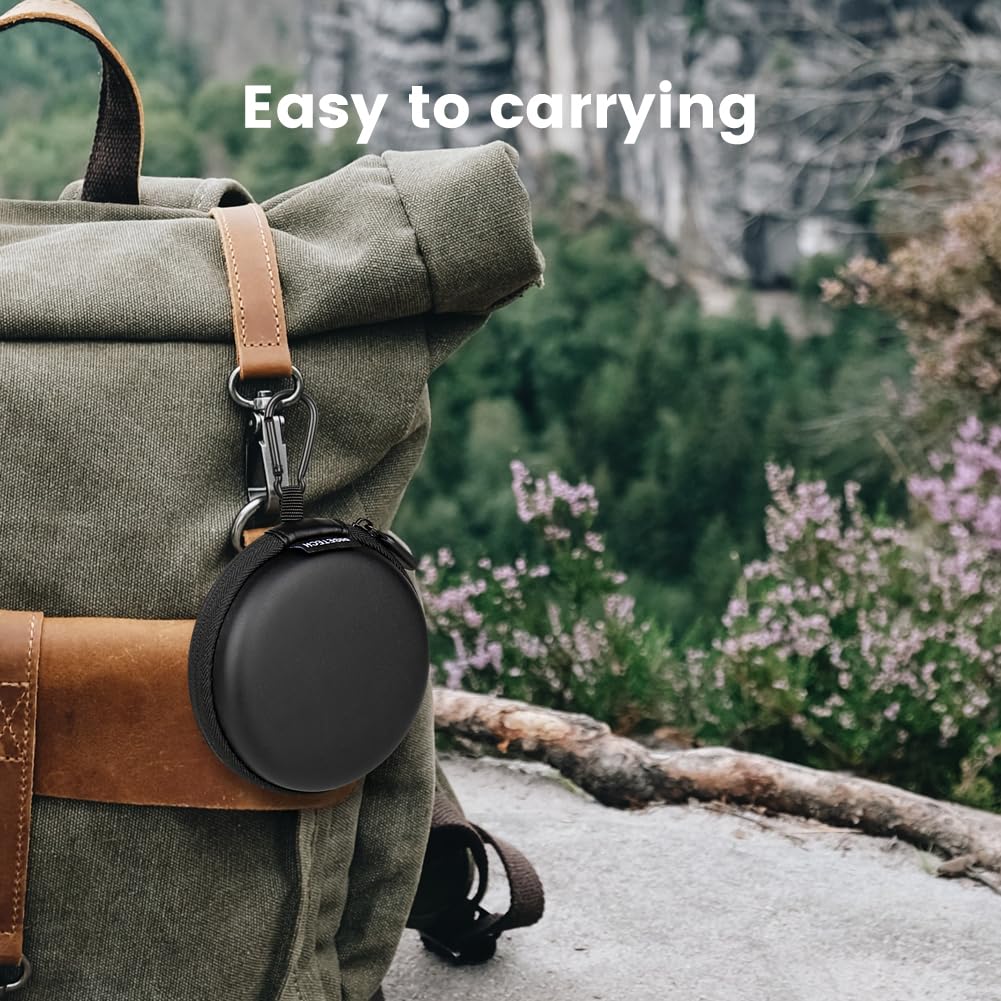 Amazon | RISETECH 円形イヤホンケース 有線イヤホンケースホルダー