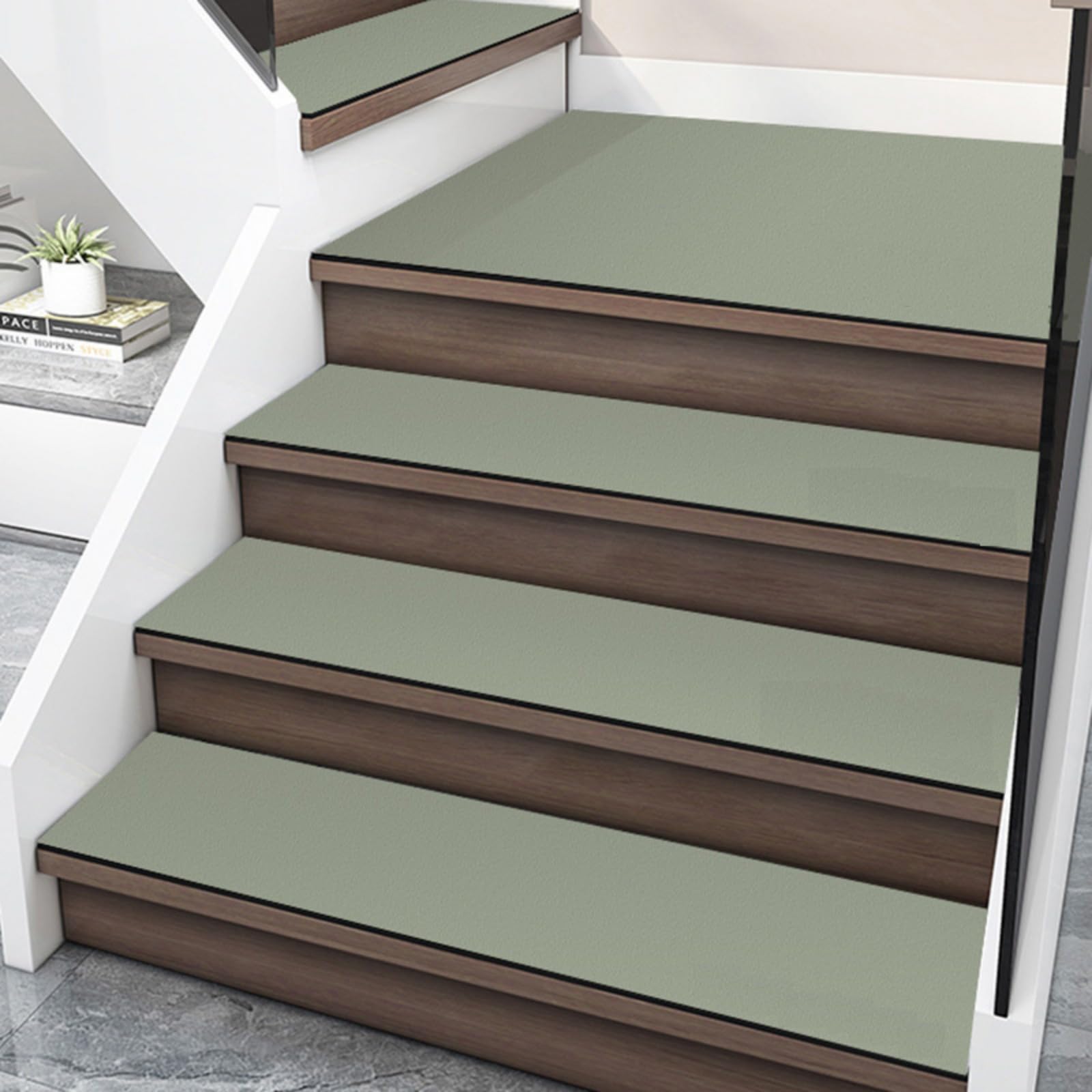 Tapetes de goma para escaleras de interior ideales para proteger a la familia en casa