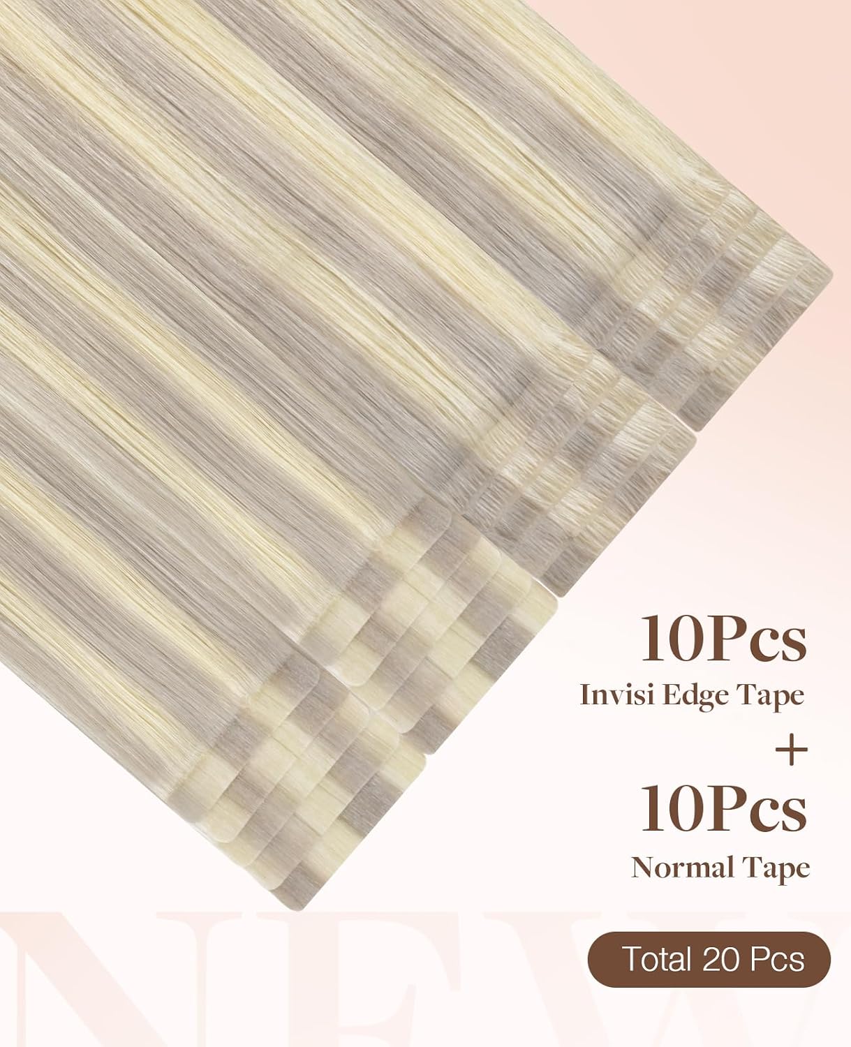  Invisi Edge Tape in Hair Extensions Set, Versatile Styling thumbnail