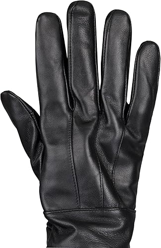 Miniatura 3 de Guantes de invierno de cuero cálidos para hombre Dockers con capacidad de pantalla táctil para smartphone